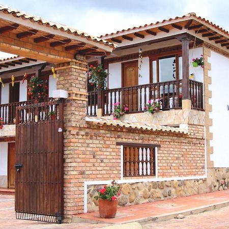 Hotel Villa Alegria Sachica Bagian luar foto