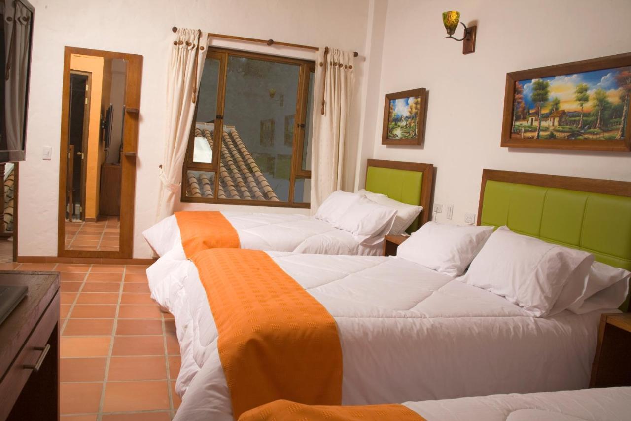 Hotel Villa Alegria Sachica Ruang foto