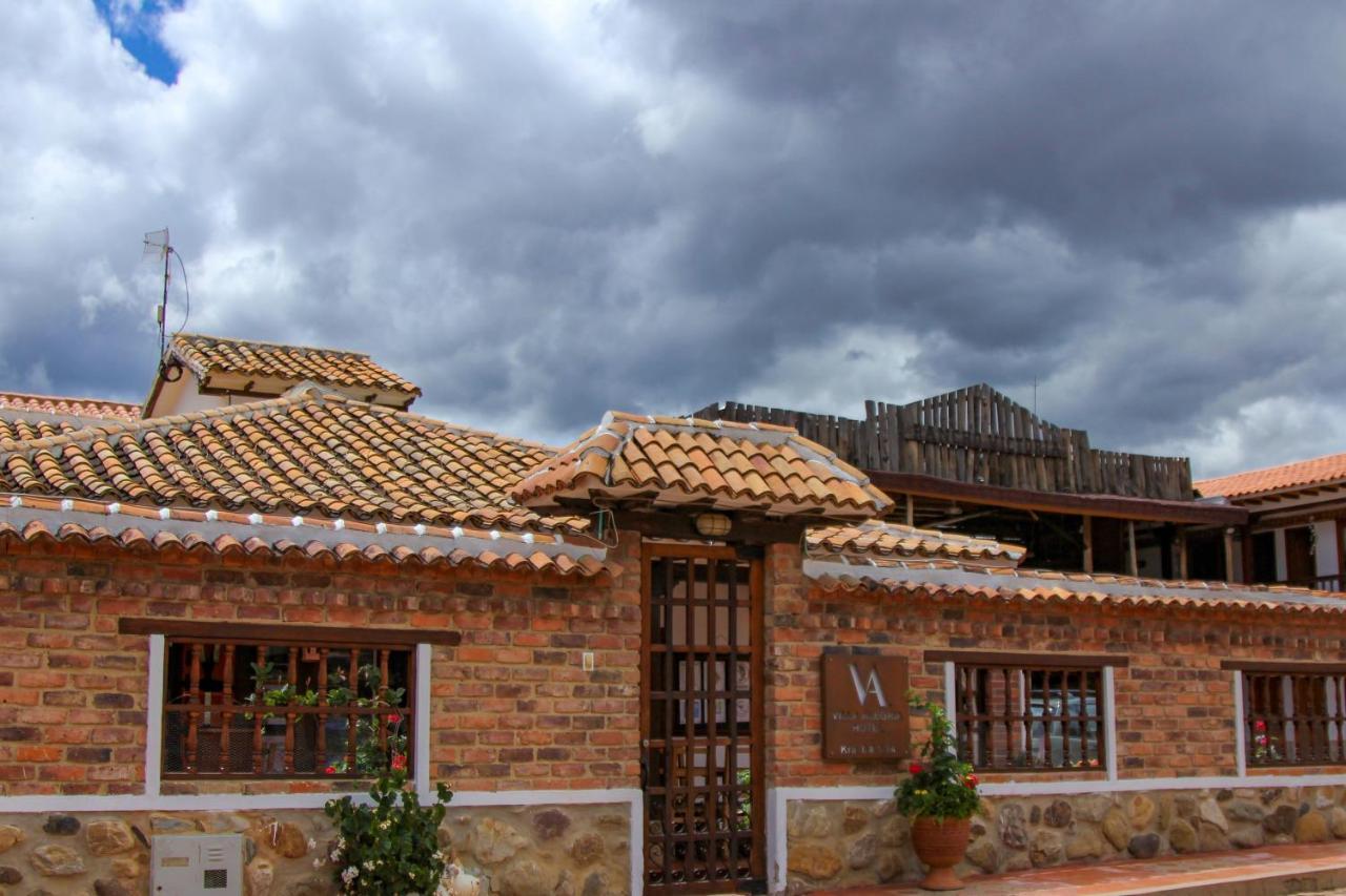 Hotel Villa Alegria Sachica Bagian luar foto